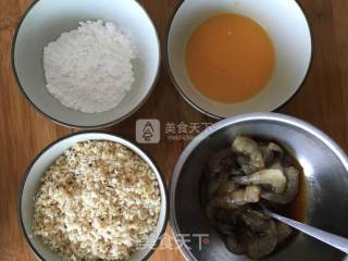 烤黄金脆皮虾的做法步骤：6
