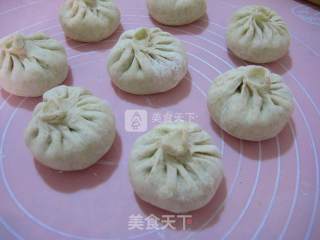 全麦香菇素肉包的做法步骤：13