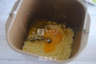 玉米三角欧包的做法步骤：2