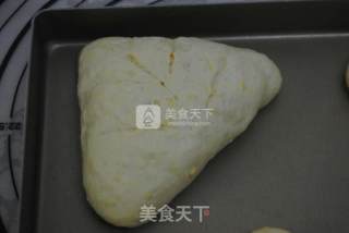 玉米三角欧包的做法步骤：9
