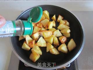 孜然土豆的做法步骤：5