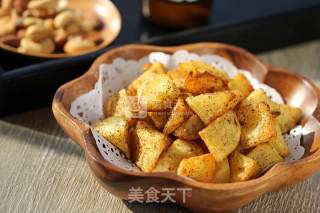 孜然土豆的做法步骤：7
