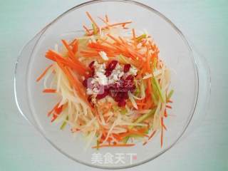 【炝拌土豆丝】的做法步骤：7