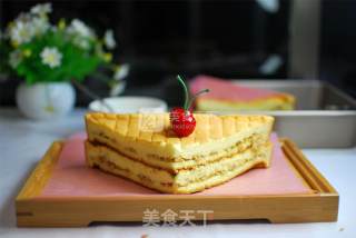 肉松三明治蛋糕的做法步骤：12