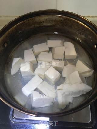 麻婆豆腐的做法步骤：1