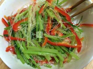 凉拌芹菜粉丝的做法步骤：8