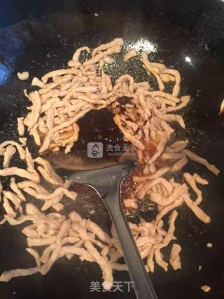 京酱肉丝的做法步骤：5