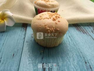椰丝小蛋糕的做法步骤：16
