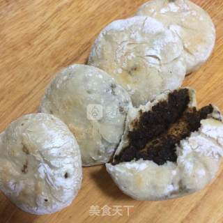 红糖亚麻籽馅饼的做法步骤：13