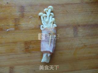金针菇培根卷的做法步骤：5