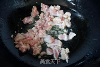 莓干三色鸡丁的做法步骤：4