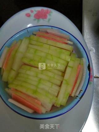家常扣东瓜夹的做法步骤：3
