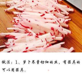 萝卜丸子的做法步骤：1
