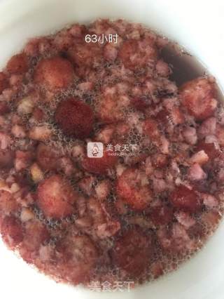 很适合夏天的一款饮料杨梅鲜酿酵素的做法步骤：8