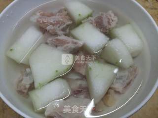 冬瓜干贝排骨汤的做法步骤：4