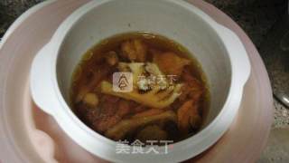 松茸菇土鸡汤的做法步骤：4