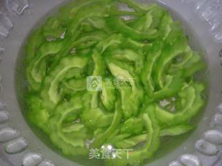 蜜汁苦瓜的做法步骤：7