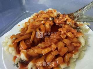 松鼠草鱼的做法步骤：5