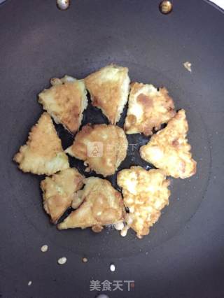 香煎茄子片的做法步骤：4