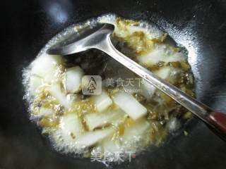 雪菜猪肚煮冬瓜的做法步骤：3