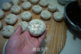 梅干菜猪肉包子的做法步骤：13
