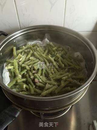 蒸豆角的做法步骤：3