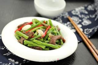 豆角炒猪心的做法步骤：9