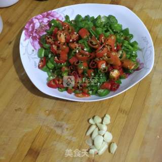 农家炒辣子的做法步骤：2