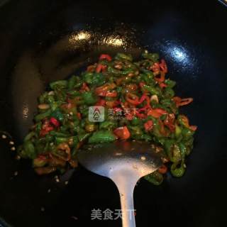 农家炒辣子的做法步骤：5