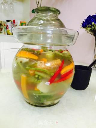 “么么”泡菜的做法步骤：4