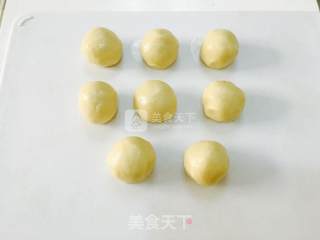麻薯豆沙蛋黄酥的做法步骤：20