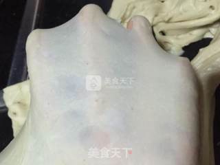 培根肉松面包~好吃的不得了的做法步骤：3