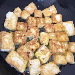 煎豆腐的做法步骤：2