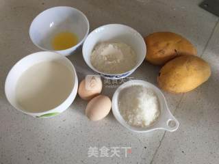 芒果班戟的做法步骤：1