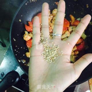 西红柿炒菜花的做法步骤：8