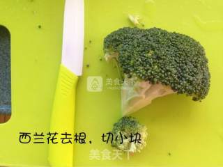 宝宝辅食 西兰花泥的做法步骤：1