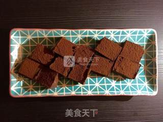 生巧克力（不含水饴，牛油）日本简单正宗版的做法步骤：10