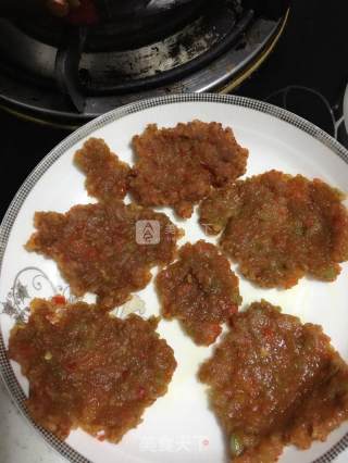 青红椒鸡肉冰的做法步骤：6