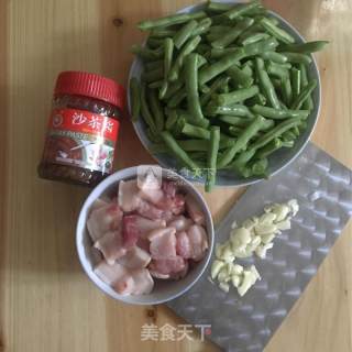 寸豆焖肚肉的做法步骤：2