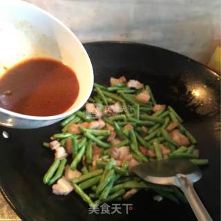 寸豆焖肚肉的做法步骤：6
