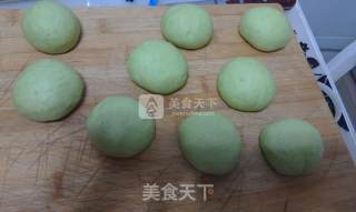 菠菜汁餐包的做法步骤：5