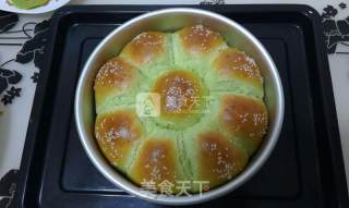 菠菜汁餐包的做法步骤：8