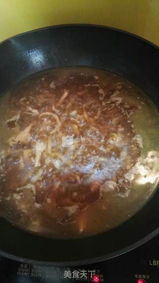 榨菜肉丝面的做法步骤：3