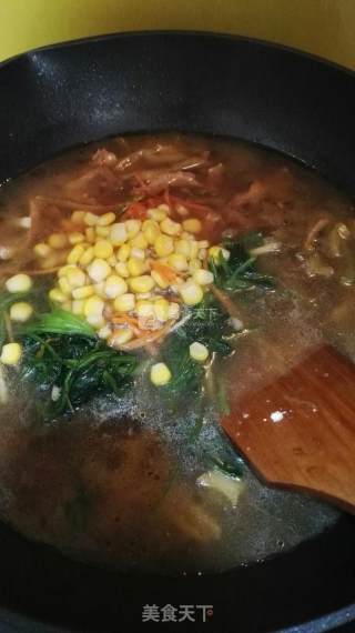 榨菜肉丝面的做法步骤：4