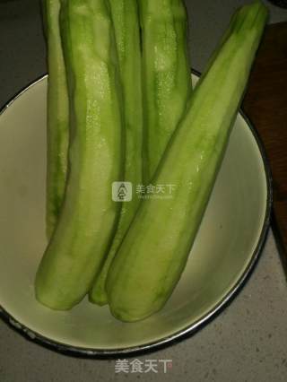 原味丝瓜汤的做法步骤：2