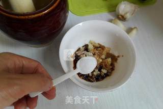 蒜蓉茄虾蒸面的做法步骤：3