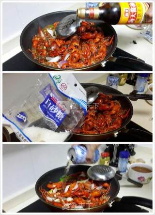 美味辣辣小龙虾的做法步骤：9