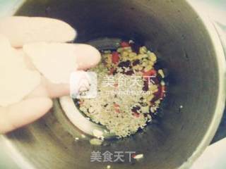 苦荞香米豆浆的做法步骤：2