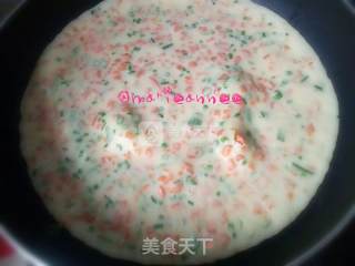 胡萝卜鸡蛋饼的做法步骤：7