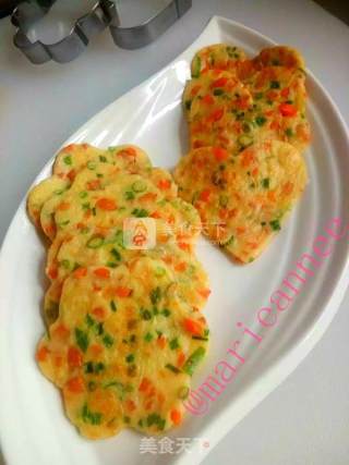 胡萝卜鸡蛋饼的做法步骤：10